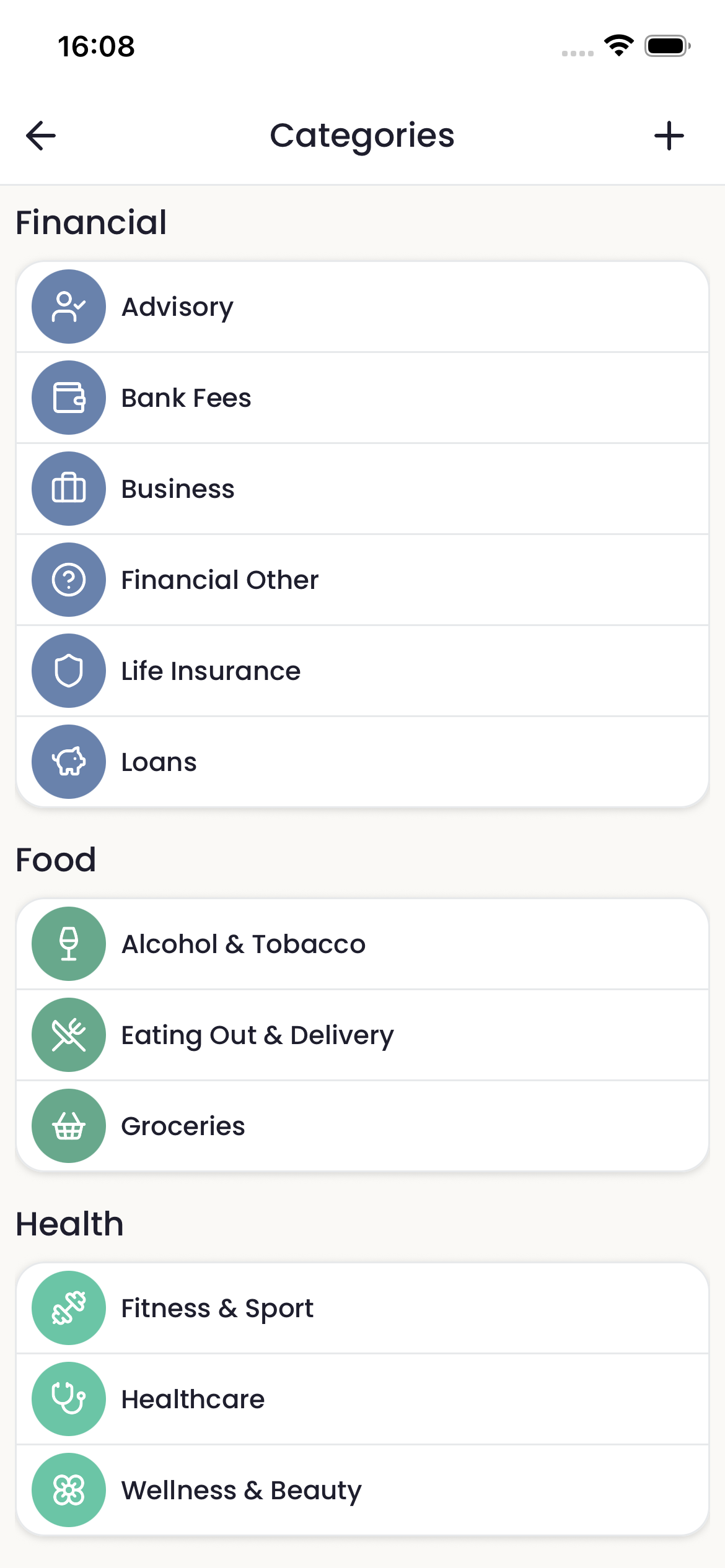 Basteon categories